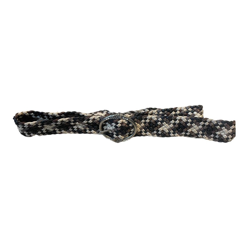 Relic Brand Romantic Braid Neutral Woven Belt Women's Size Medium
